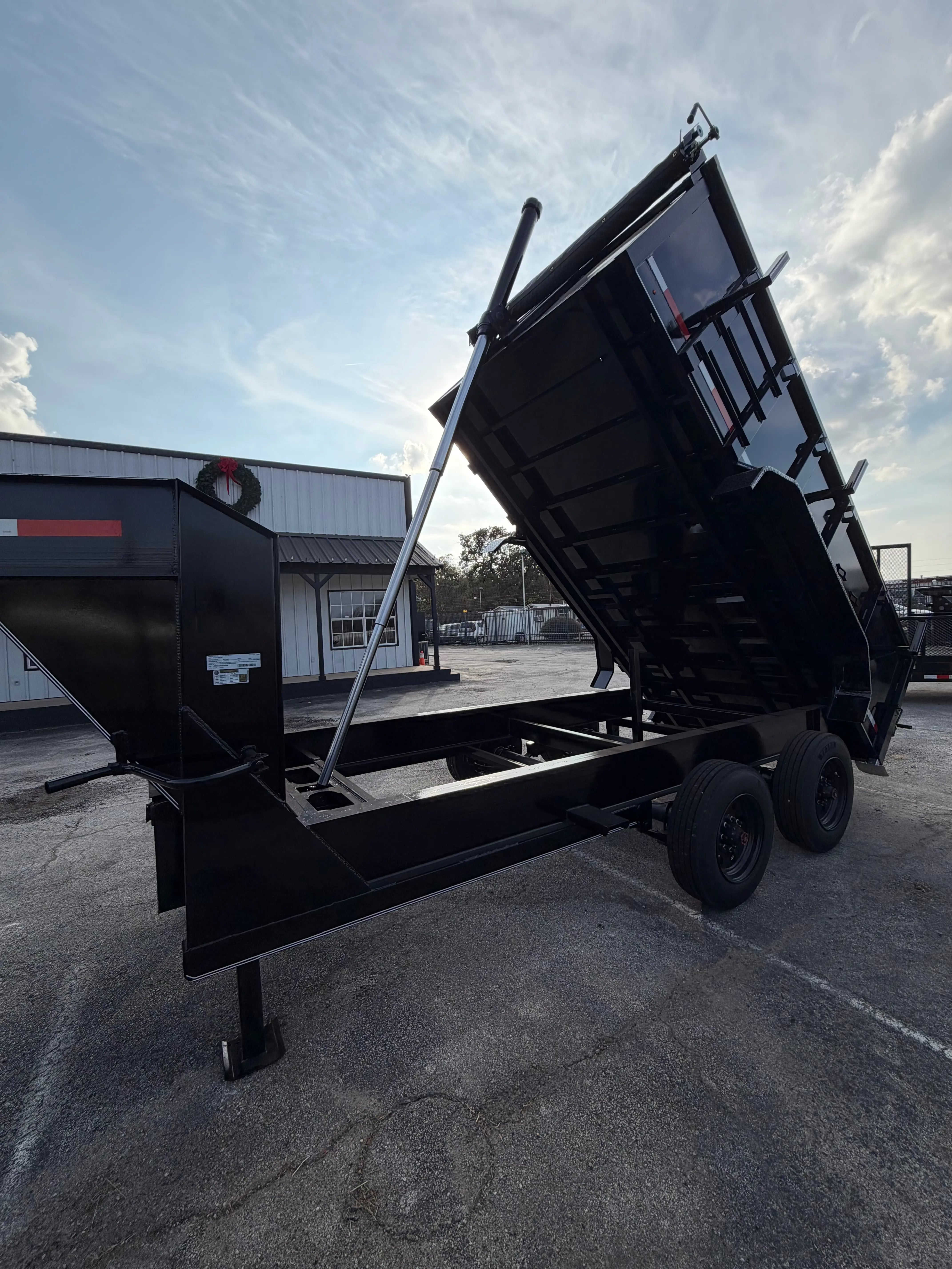 83X14 3FT WALL TELESCOPIC GOOSENECK DUMP My Store