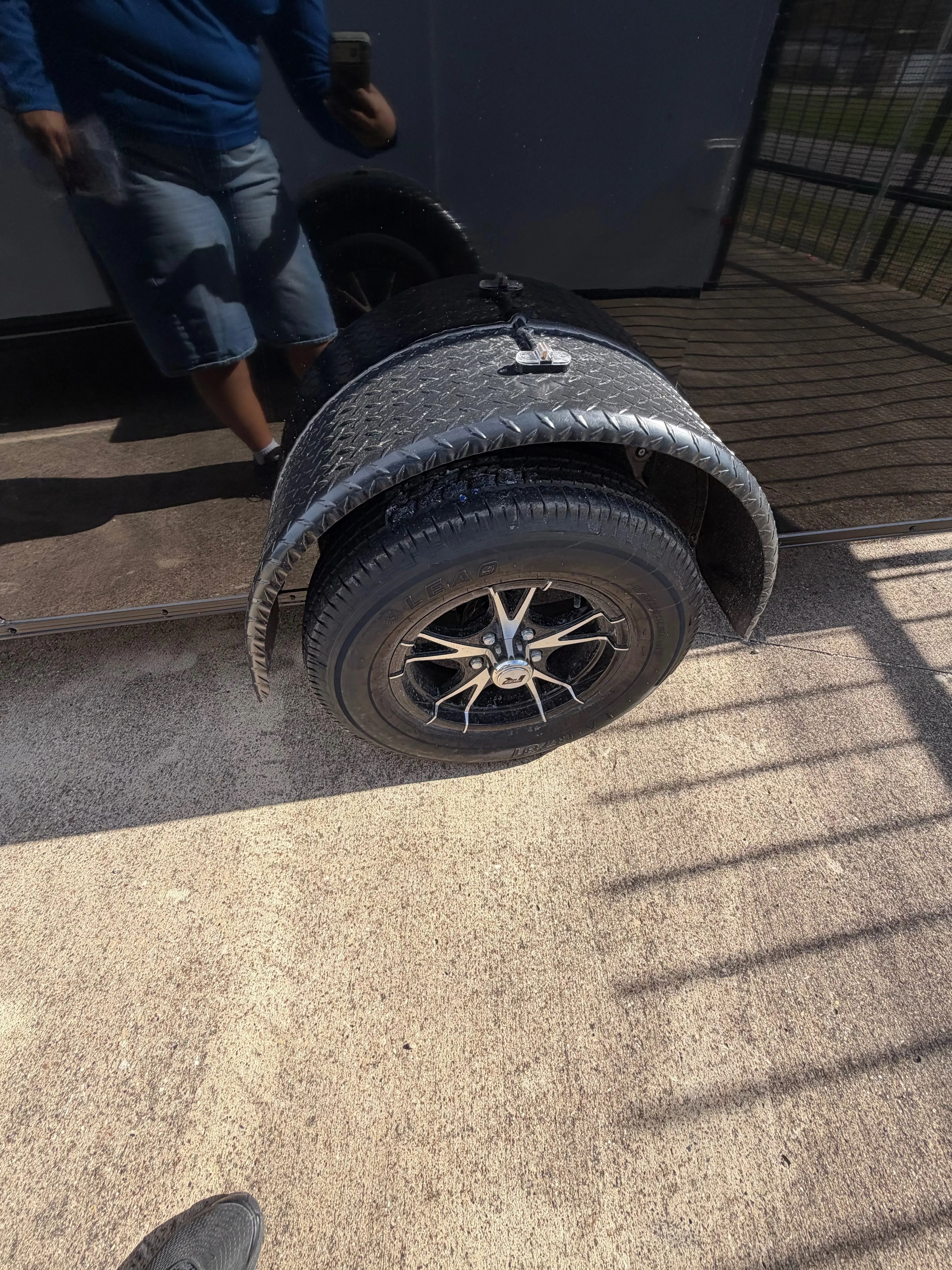 6X12 Blacked Out Single Axle Enclosed Trailer My Store