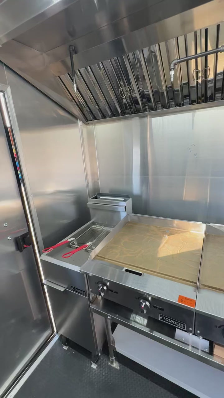 8.5X22 Fully Loaded Concession Trailer