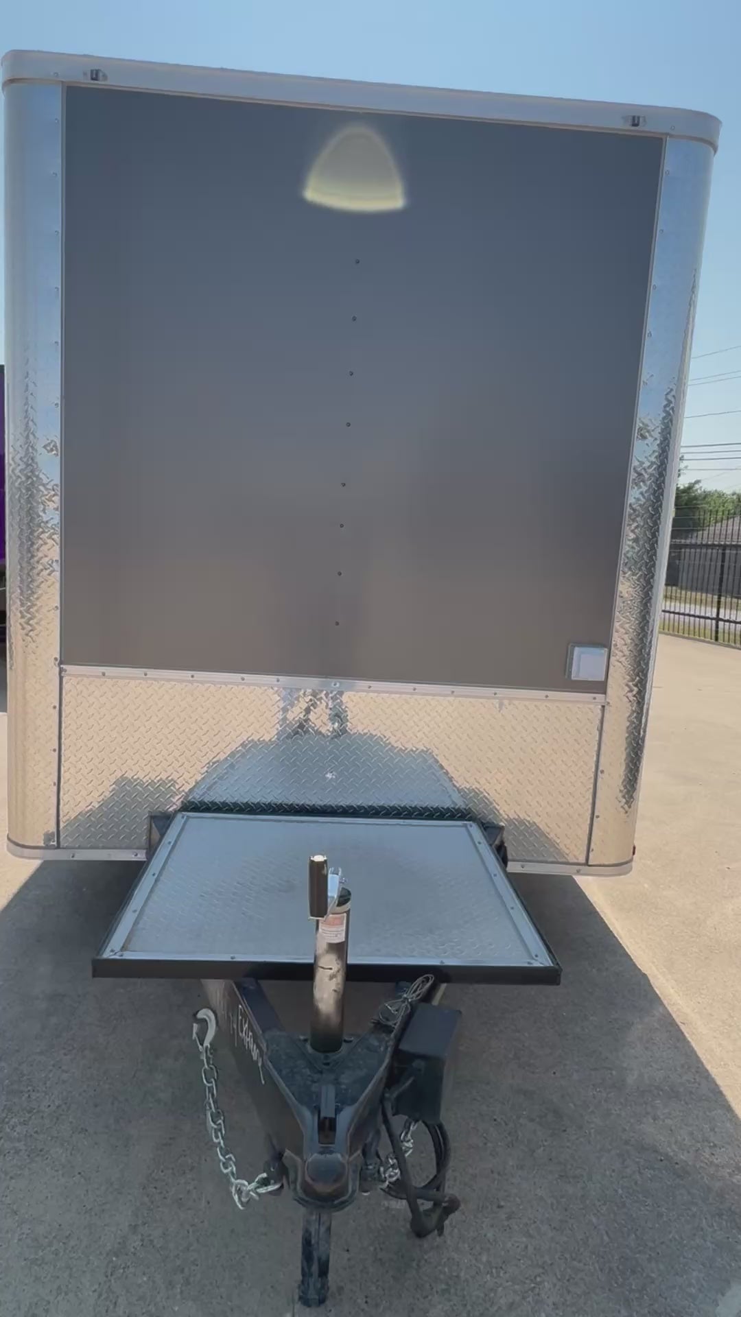 7x12 Small Vending Trailer with sink package