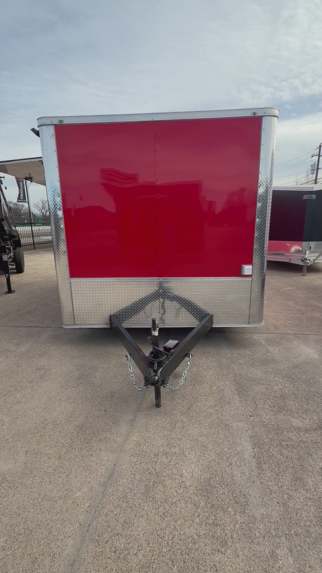 8.5X16 Concession Cargo Food Trailer